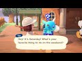 Animal Crossing: New Horizons - Julian and Tex saying the same thing