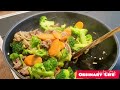 Easy Beef & Broccoli Stir Fry |Tender & Juicy Beef | Rezept für fleisch mit Brokkoli in einer Pfanne