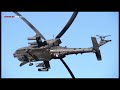 Crazy stunt American female Helicopters APACHE-64 pilot takes emergency takeoff into Us territory