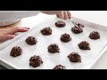 NO BAKE COOKIES | easy chocolate oatmeal cookie recipe