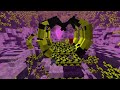 MEGA NUCLEAR Wither Storm VS The Temple of the Notch in minecraft 2024