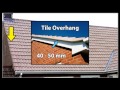 How to TILE A ROOF with Clay or Concrete Tiles - New Roof