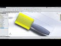 SolidWork Tutorial How to make a Com Brush