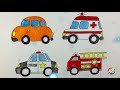 Drawing Vehicles/Drawing transport/Interesting coloring pages for baby