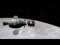 Moon landing with reusable SpaceX rockets in KSP/RO