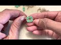 Honeycomb Earrings Beading Tutorial