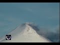 Villarrica Volcano in Activity today...🇨🇱