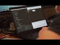 Writing code and Tauri demo (ReactJS and Rust) on Pinebook Pro Debian