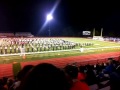 Belleville High School Marching Band hafe time sho