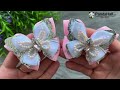I WILL SURPRISE you! You will definitely LIKE this NEW Idea. Simple bows for girls.