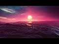 Calming Ocean Sunset Ambience - 12 Hours - 4K Ultra HD