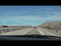 I-25 North through Truth or Consequences, NM (March 2013)