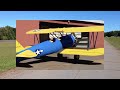 Stearman Taxi, Takeoff, Flyby and Landing