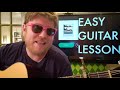 How To Play Distance Yebba // guitar lesson beginner tutorial easy chords