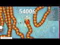 I reached 56,000 points in snake.io🐍in the shortest possible time🐍Collect big score from the MAP🐍