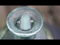 How to Make Sea Glass Rings EP1. | Silversmithing Vlog | Handmade Jewelry Progress | ASMR
