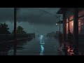 Street by the Pier | Relaxing Rain and Thunder Ambience | Cinematic Experience | Calm | Game | Study