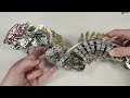 Mechanical Dragon made of 2030 metal parts | Magnetic Games