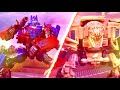 Transformers Stop motion   Highway Battle