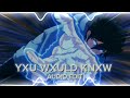 LIKE YXU WXULD KNXW | [audio edit]