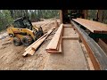 FINALLY Back On The SAWMILL Milling PREMIUM Doug Fir Logs For Our Barn House - Building Our Own Home