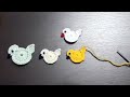 Kolay tığ işi kuş yapımı 🐤 bebek örgüleri süs eğitimi  easy crochet
