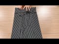 No zipper, no elastic - this way of sewing pants is so unique