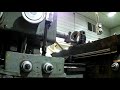 Horizontal Boring Mill in Action - Boring a Vacuum Pump Housing - Manual Machine Shop