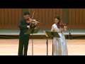 Ｍozart Duo for Violin and Viola in G, k423  mvt.3