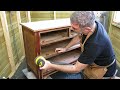 Old Dresser/Drawers gets a complete Refinish.