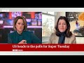 US presidential election: What is Super Tuesday and why is it important? | BBC News