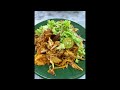 槟城美食印度炒面 Famous Mee Goreng with Duck Egg Batu Lanchang Market Food Court