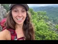 CLIMBING RIDGELINES AT SENECA ROCKS, WEST VIRGINIA
