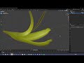 How to peel a banana [Blender: split faces by edges]