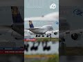 Lufthansa plane bounces off LAX runway after failed landing