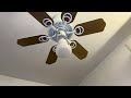 Testing a Flower Fan Light socket ceiling fan with different numbers of blades