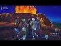 Shouting before the end of the world in Fortnite