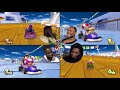 BEST MARIO KART RACERS IN THE WORLD BACK AT IT AGAIN! MARIO KART DOUBLE DASH!
