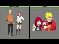 Naruto and Boruto Family Swap