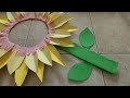 Easy Flower Mask For Kids|Sunflower Mask|Paper Craft|Origami paper Craft