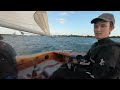 GP14 First Sail! | Sailing a Duffin Mk2 GP14 Dinghy | Chichester Harbour Sailing | Cobnor Point