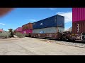 Here we go!! Another Union Pacific Intermodal going up the Golden State Route on the Carrizozo sub.