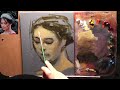 LIVE Oil Painting Session | A Portrait Sketch