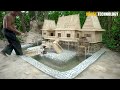 Rescue Turtle And Rabbit Build Rabbit Bamboo House And Turtle Pond