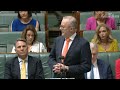 Albanese and Dutton clash in question time over social media ban for children