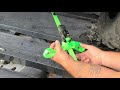 How to tie off ratchet straps.  2 methods in 4 minutes.