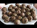 Easy Meatballs Recipe | in a homemade marinara sauce