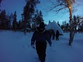 Kakslauttanen Arctic Resort Hotel 2017 Reindeer safari at kakkslauttanen arctic resort