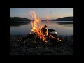 Campfire with relaxing Nature Sounds | Relaxing Music, Sleep Music