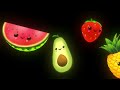 Hey Bear Sensory - Disco Fruit Party! - Fun video with music and dancing !
